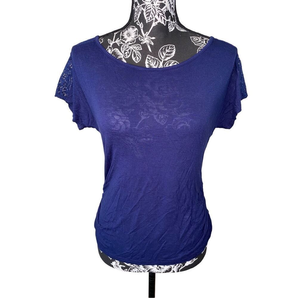 Lace T Shirt Ruched Cottagecore Cottage Fairy Everyday Work Workwear Casual